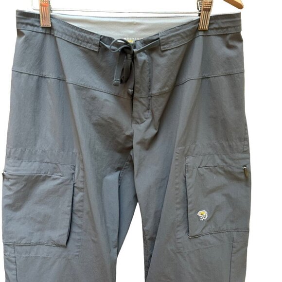 Mountain Hardware Convertible Outdoor Hiking Pants Dark Gray Women's Size 8‎ - Picture 2 of 7